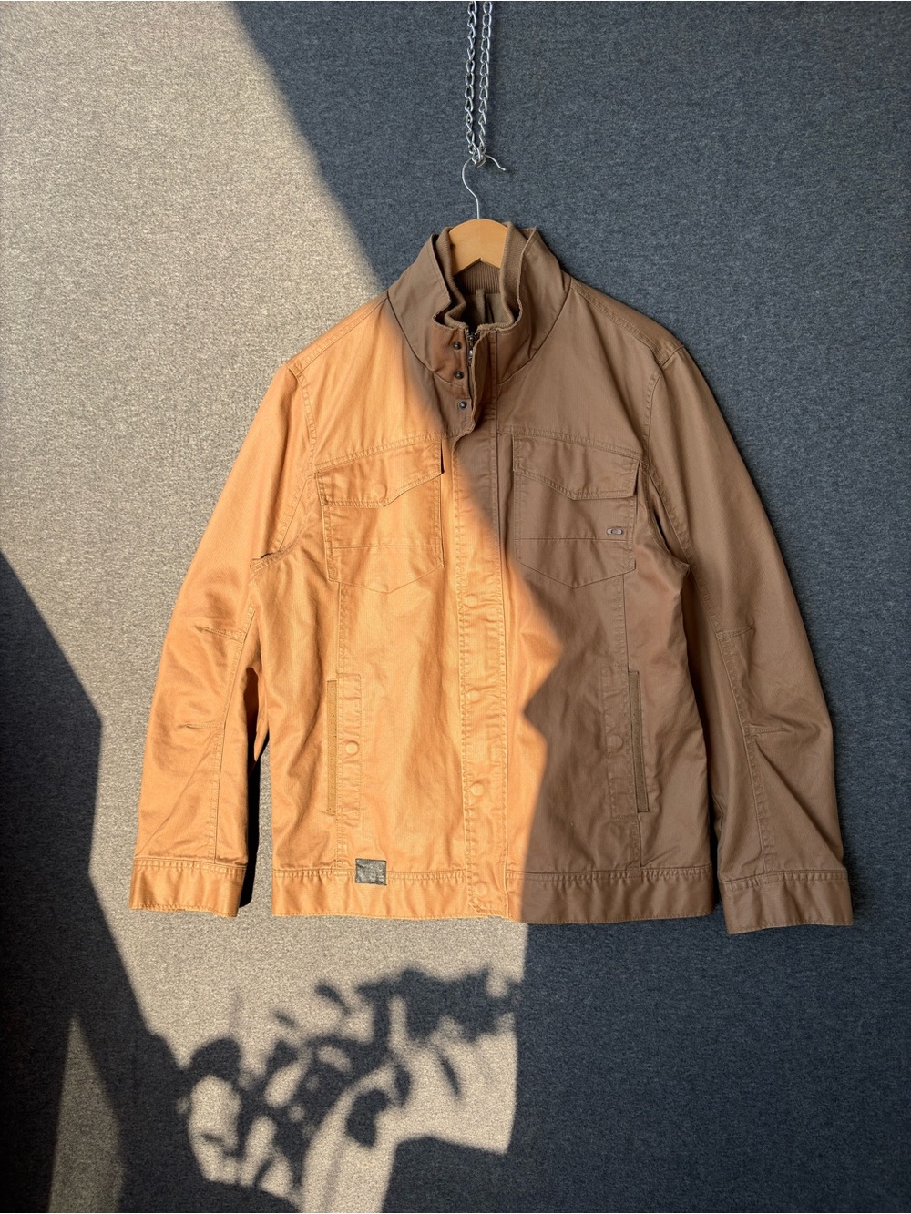 Vintage 90’s Oakley Tan Tactical Utility Field Jacket Size L